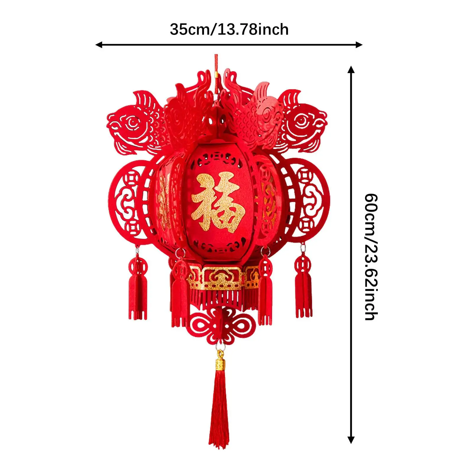 Linterna colgante tradicional china