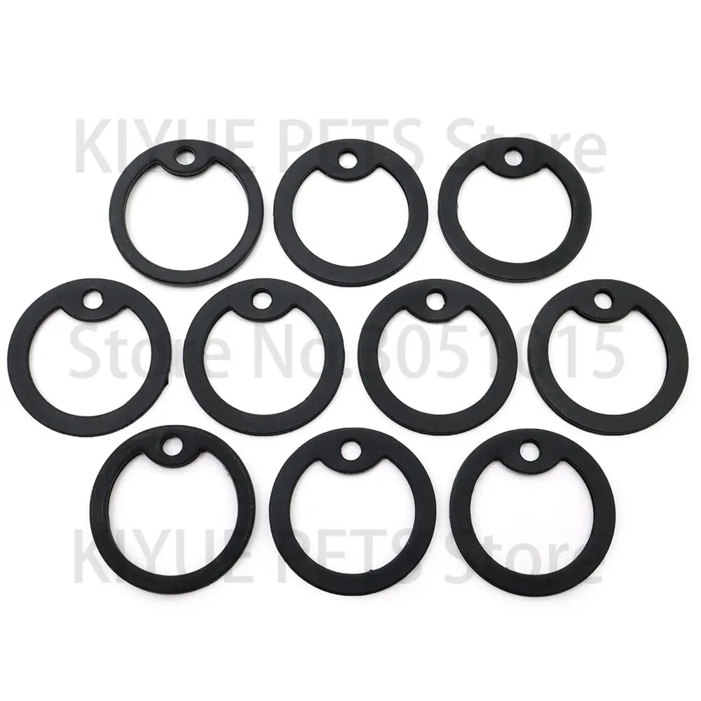 100 Uds. Venta al por mayor etiqueta de perro etiquetas de identificación de perro en blanco para hombre colgante grabado láser silenciador placa con nombre llaveros - imagen 4