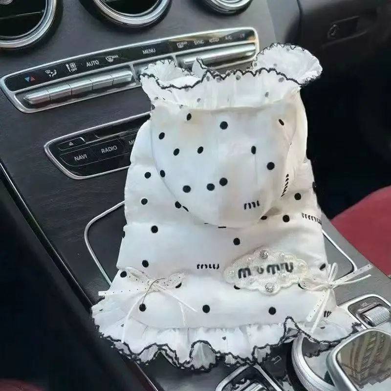 Abrigo de algodón para perro de invierno con lunares y lazo, chaqueta cálida gruesa para perros pequeños, Bichon Frise, ropa para exteriores - imagen 2