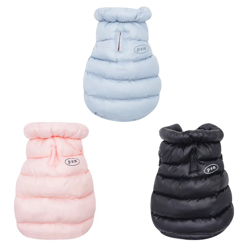 Ropa para mascotas, ropa para perros, chaquetas de dos patas, ropa de algodón cálida para invierno, chaleco para perros pequeños, productos para mascotas - imagen 4