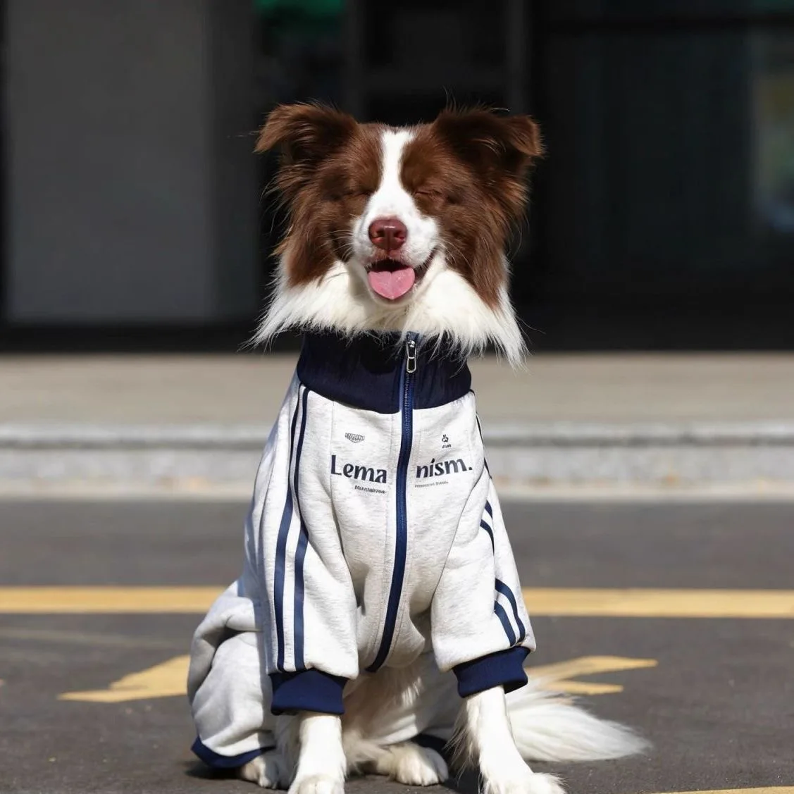 Abrigo para perro invierno con cuello alto talla mediana-grande - imagen 4