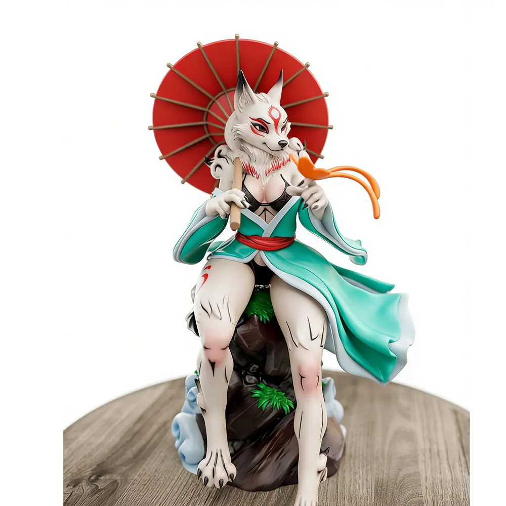 Miniatura decorativa 1/24 gris para pintar – Figura anime coleccionismo