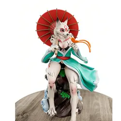 Miniatura decorativa 1/24 gris para pintar – Figura anime coleccionismo