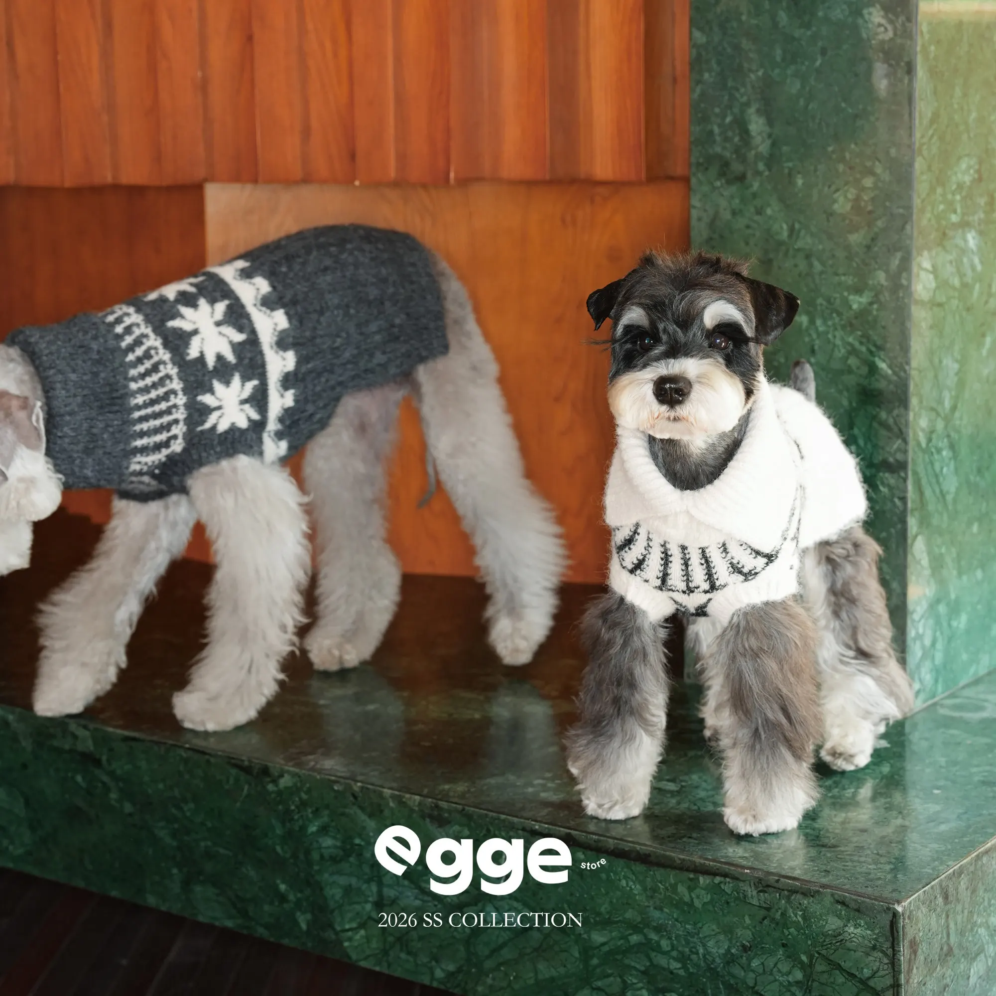 Suéter nórdico sin mangas invierno para perros Bellington y Whippet - imagen 3