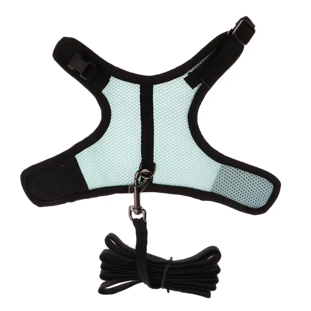 Arnés de hurón ajustable/conejo bebé/esquilo/Hamster rata correa de ratón cuerda de plomo - imagen 5