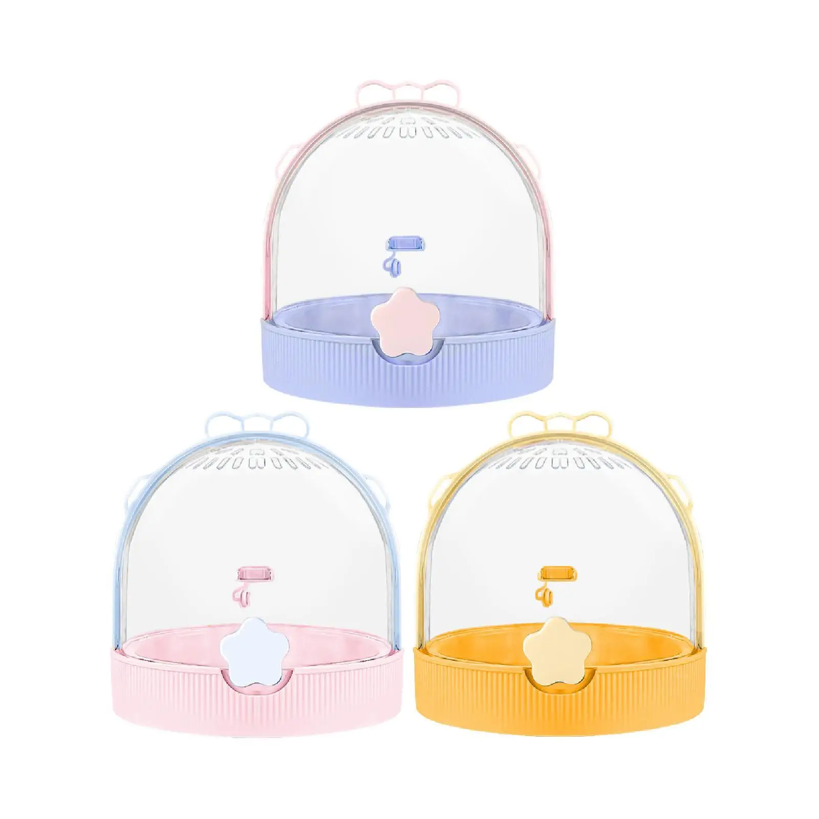 Small Animal Carrier Parrot Parakeet Carrier, Outgoing Cage Travel Carry Out Cage Hamster Carrier for Ferret, Chinchilla Mice