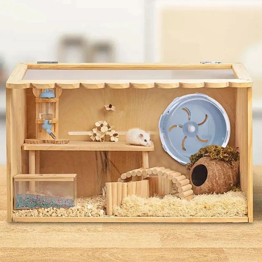 Rueda de ejercicio para ratas, rueda deportiva para correr para hámster, ratones pequeños para roedores, correr silencioso, mascotas, correr, deportes, gerbil, ejercicio, juguetes - imagen 4