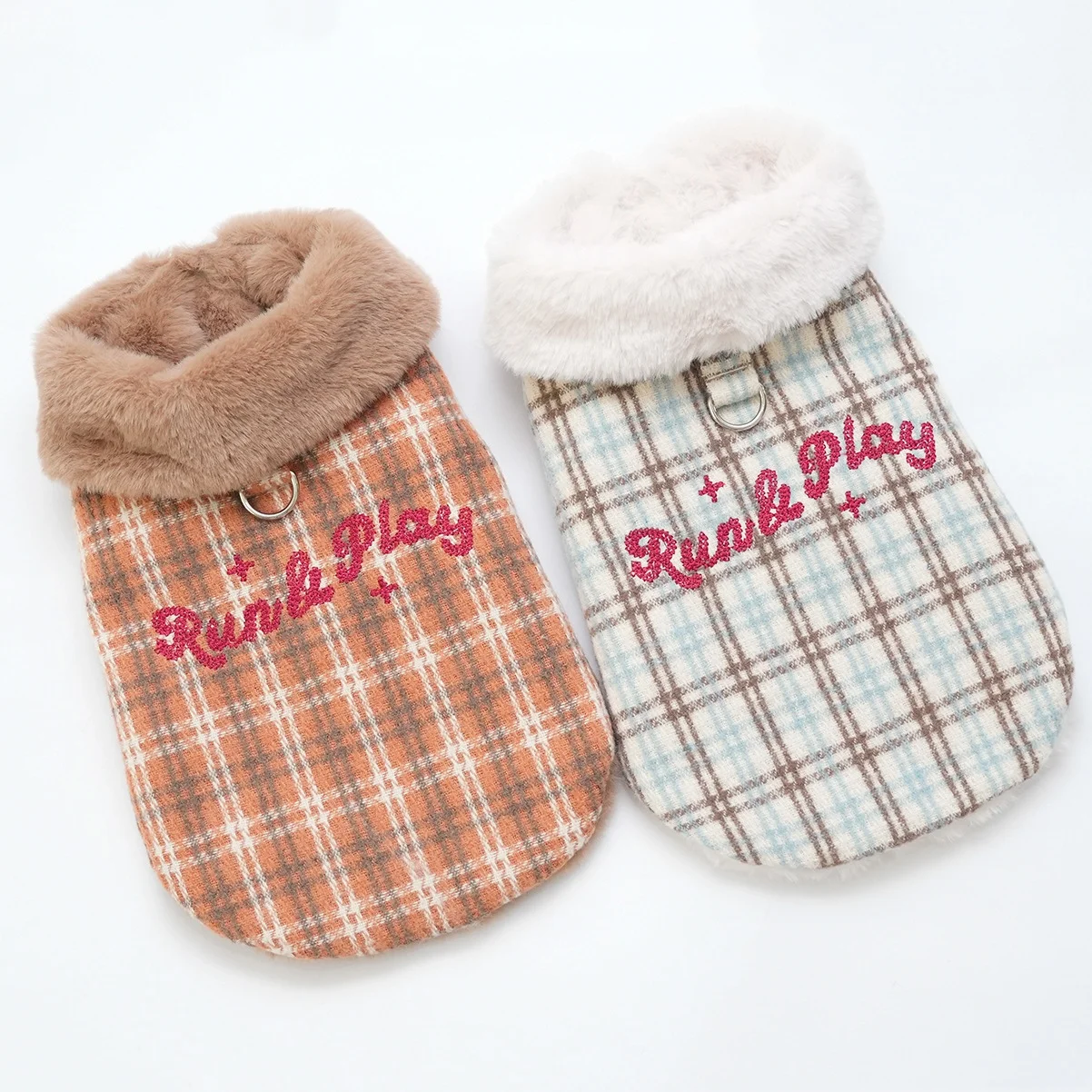 Chaleco de felpa para perros mini – Abrigo cálido invierno