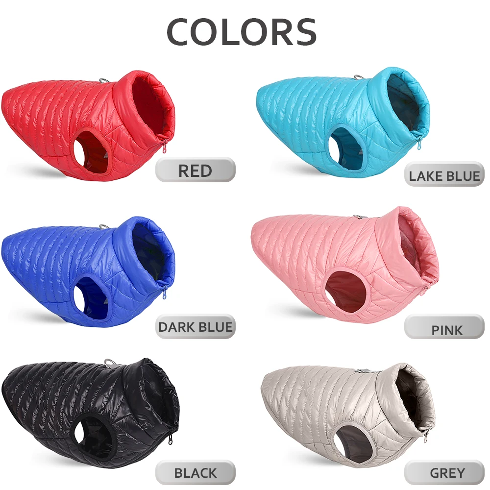 Chaqueta impermeable de invierno para perros pequeños y gatos - imagen 3
