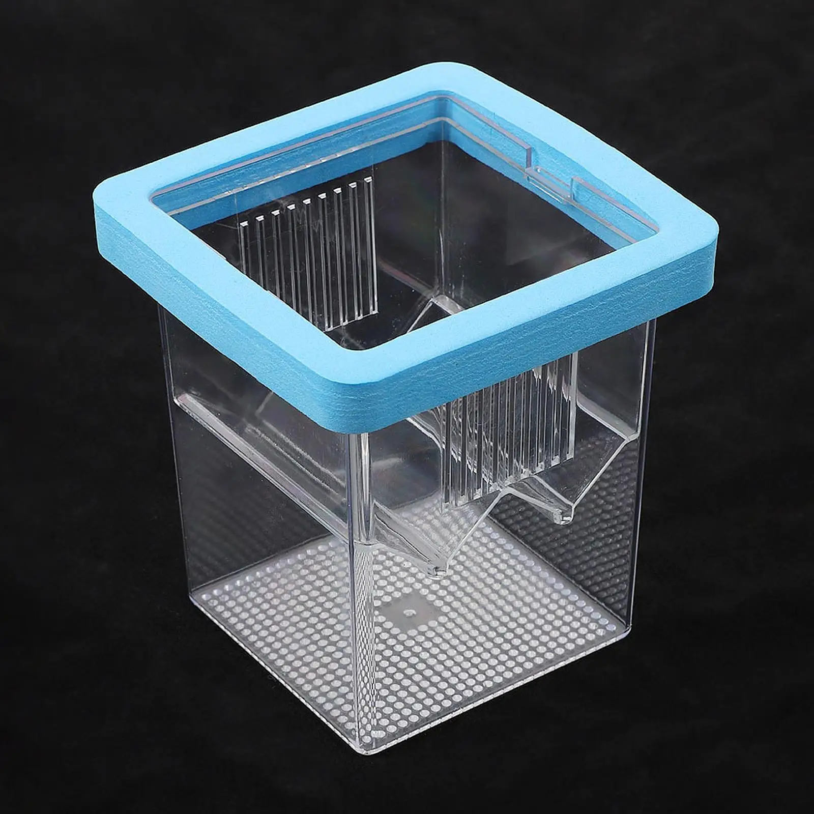 Caja de cría de peces para acuario, caja de aislamiento duradera para cría de cachorros, incubadora transparente para incubación de peces y camarones para bebés - imagen 4