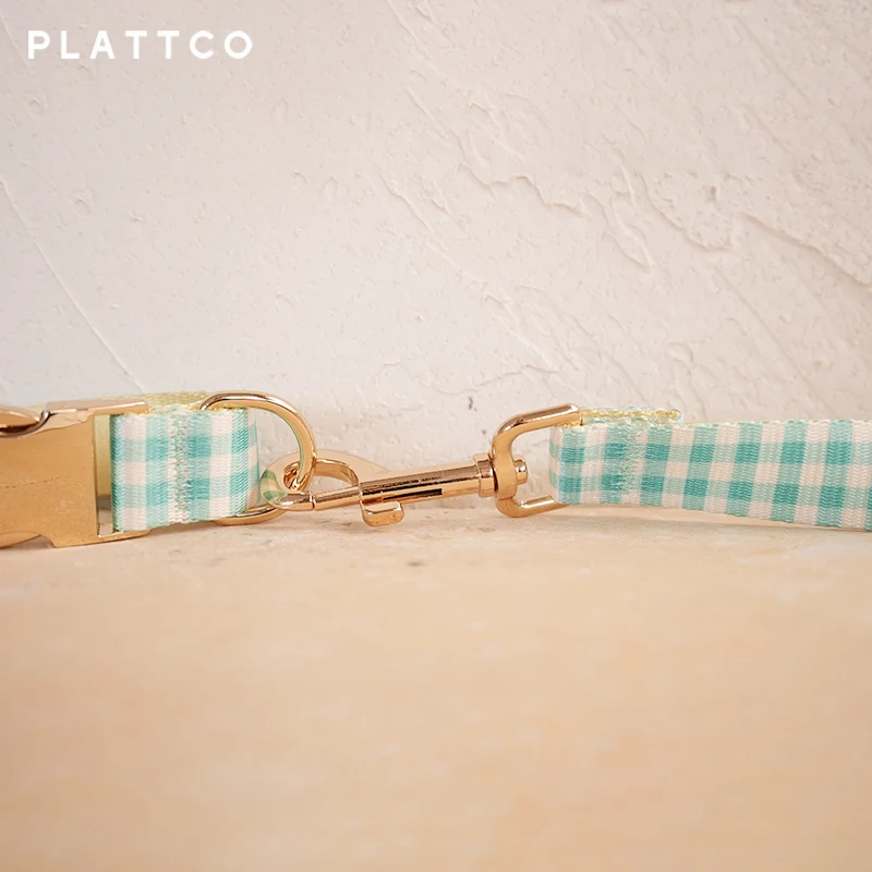 Arnés para perro con estampado cuadros y correa resistente - imagen 5