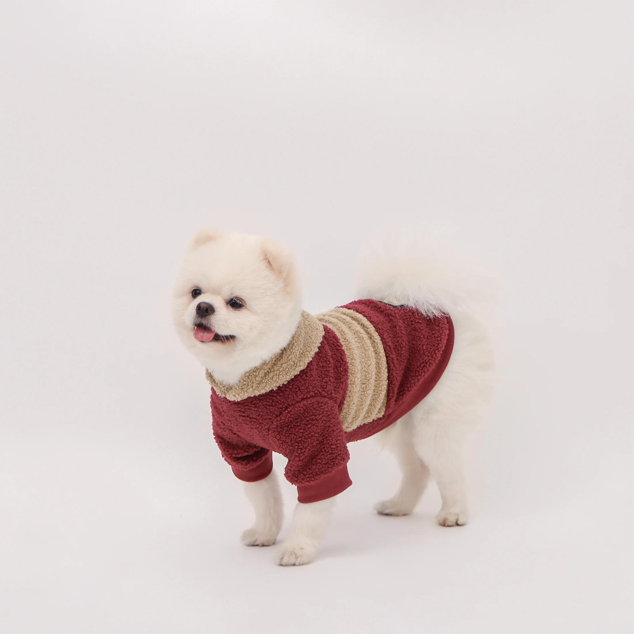 Sudadera con capucha para perros y gatos - cálida en invierno - imagen 4