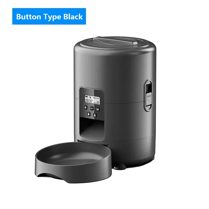 Button Black Feeder