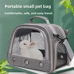 Transportín transpirable para gatos y perros pequeños – Bolsa práctica