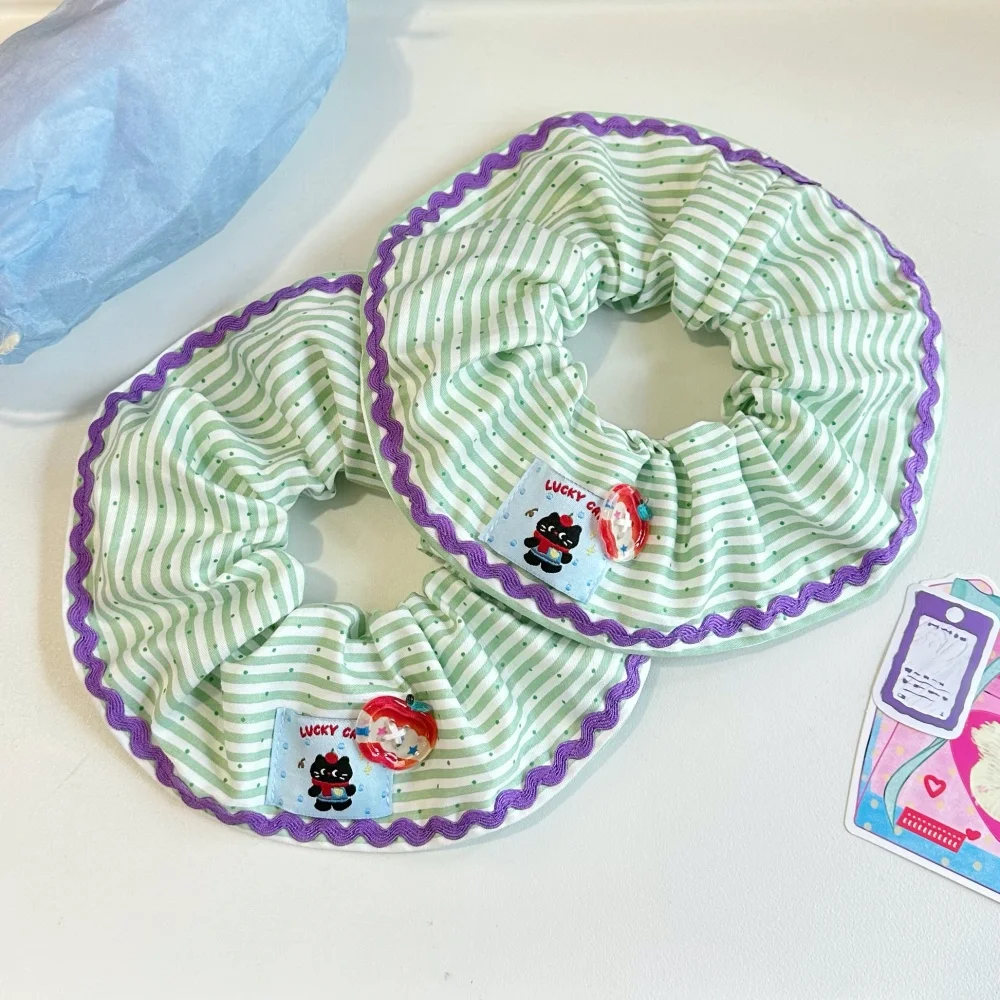 Babero con estampado de gatitos para mascotas, bufanda para perros y gatos, toalla de Saliva verde de algodón suave, Collar llamativo para gatos sin pelo en verano y primavera