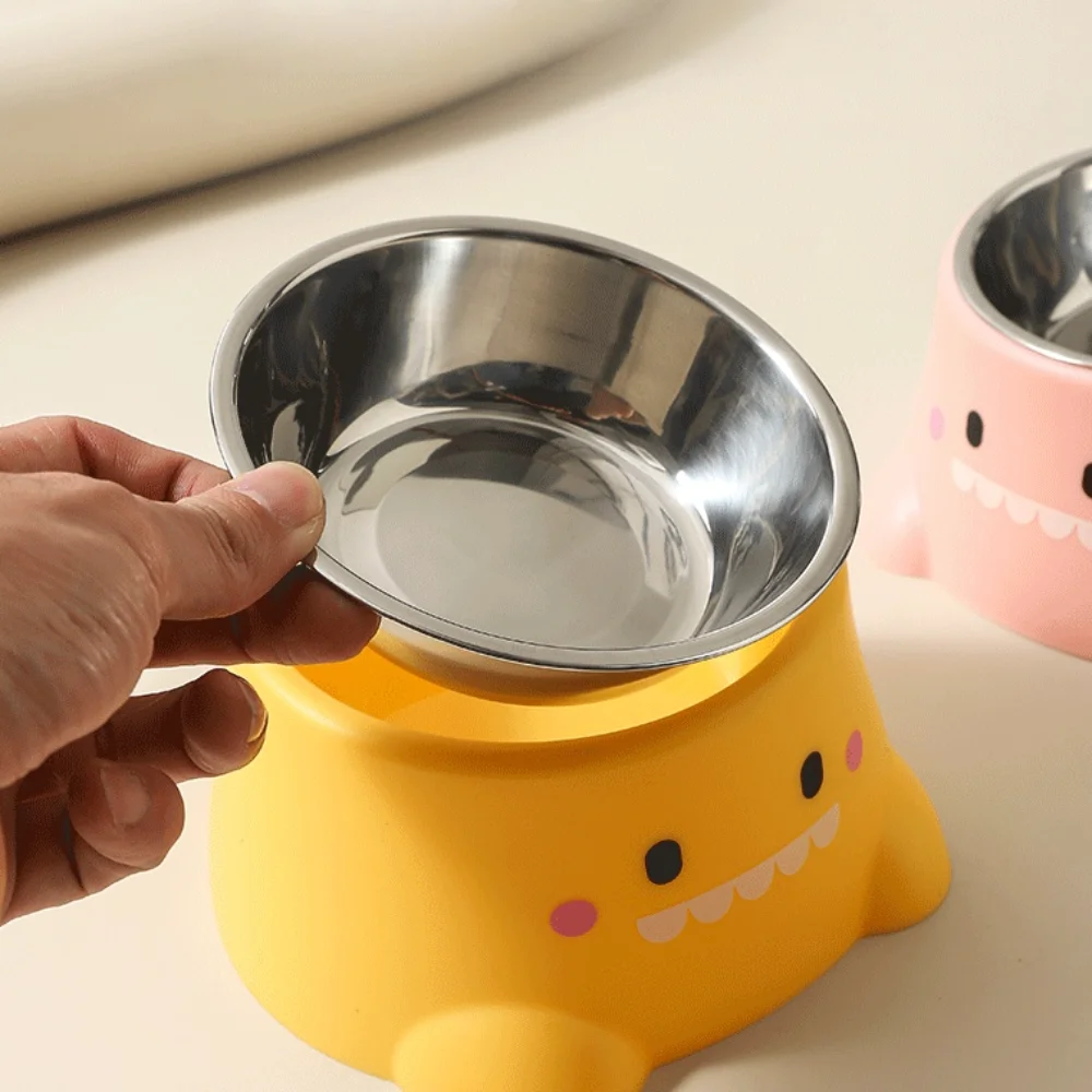 Comedero inclinable para perros y gatos - Acero inoxidable ergonómico - imagen 5