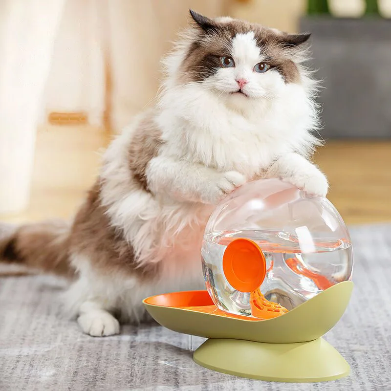 2.8L perro gato caracoles burbuja automática gato tazón de agua fuente para mascotas dispensador de agua gato grande bebida para perros con elemento filtrante - imagen 5