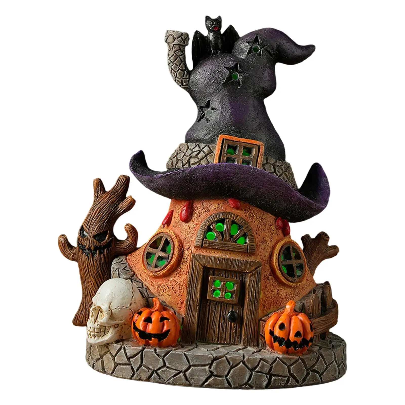 Cottage Statue Fairy Garden House Figurine Artwork Ornament Sculpture for Table Cottage Statue Fairy Garden House Figurine Artwork Ornament Sculpture for Table