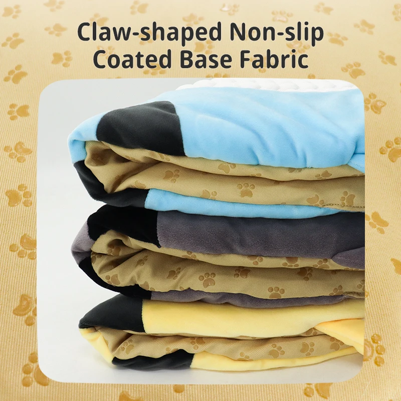 Pet Bed Pad: un colchón versátil para perros y gatos, con tela de fibra y material de núcleo blando para un disipador de calor eficiente - imagen 3