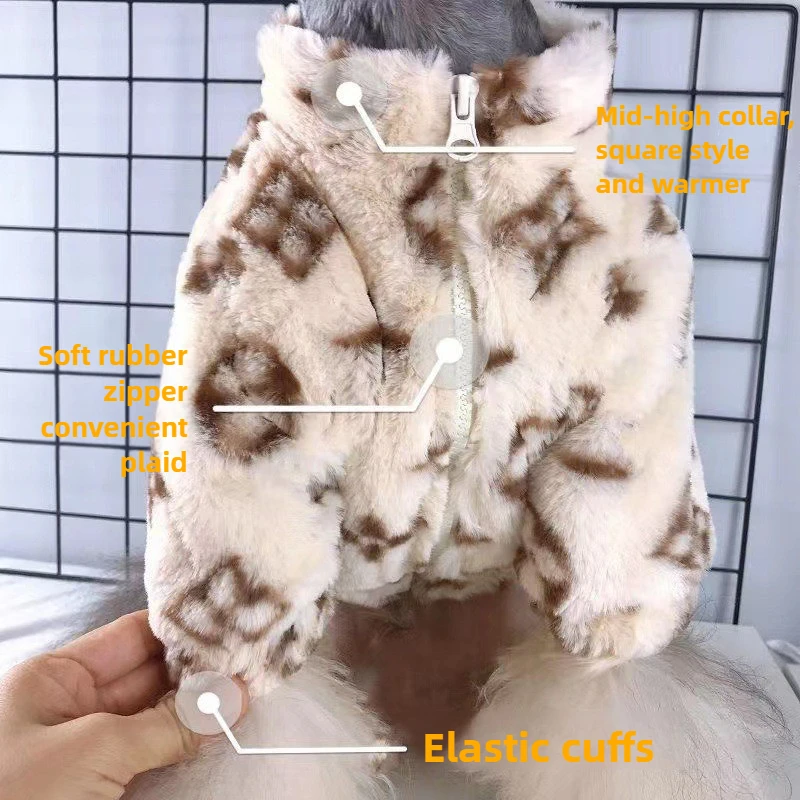 Ropa de invierno para perros, ropa de otoño para perros, cachorros, perros pequeños, gatitos, suéter, gato, gatito, ropa para mascotas, productos, suministros de accesorios - imagen 3