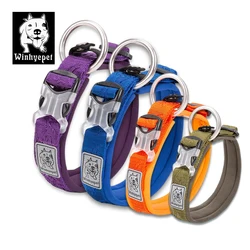 Collar táctico de entrenamiento para perros - acolchado y ajustable