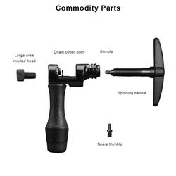 Extractor de cadena rompecadenas para bicicleta carretera y montaña