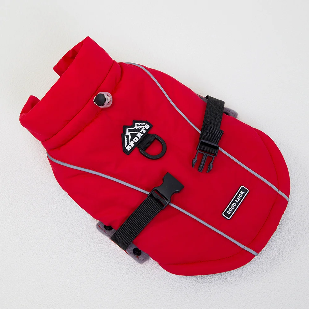 Chaqueta para perro, abrigo, ropa de invierno para perros, chaleco grueso de algodón para perros, abrigo, ropa cálida para mascotas, ropa para perros de cuello alto, Chihuahua Pug