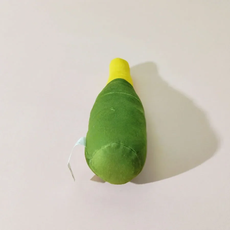 Juguete de felpa interesante para perro, botella de vino con forma de perro pequeño y grande, limpieza de dientes, masticar, juguete interactivo para mascotas, suministros - imagen 3