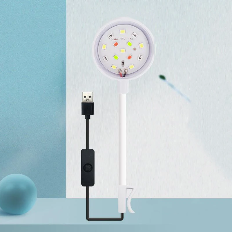 Luz LED para acuario con espectro completo y USB - imagen 4