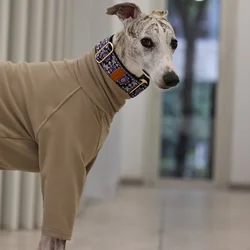 Collar ajustable estilo étnico para galgo italiano – perro pequeño