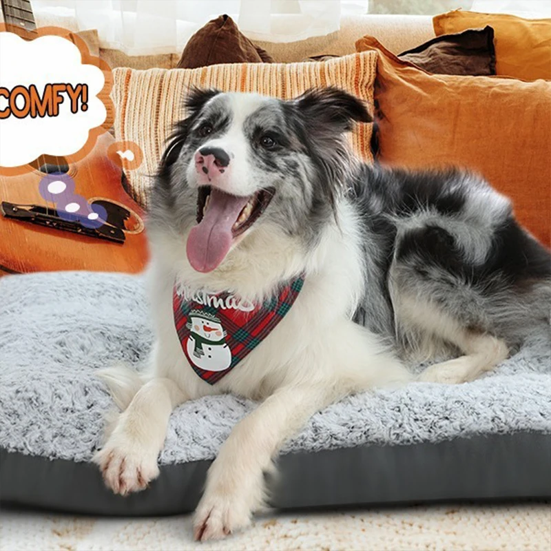 Cama esponjosa para perros, cestas para perros, perrera mediana y pequeña, accesorios para mascotas, camas grandes, suministros para mascotas, productos, sofá grande, estera, razas de cachorros - imagen 5