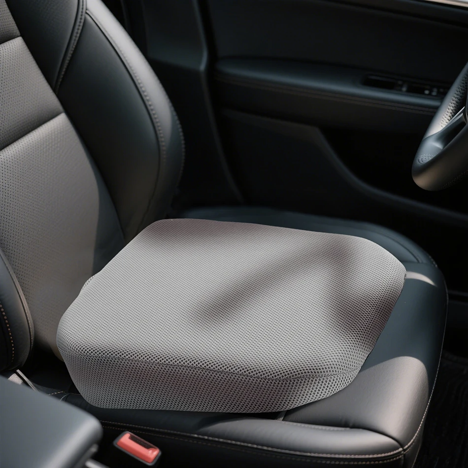 Cojín viscoelástico para asiento de coche – Alivia presión de cadera - imagen 3