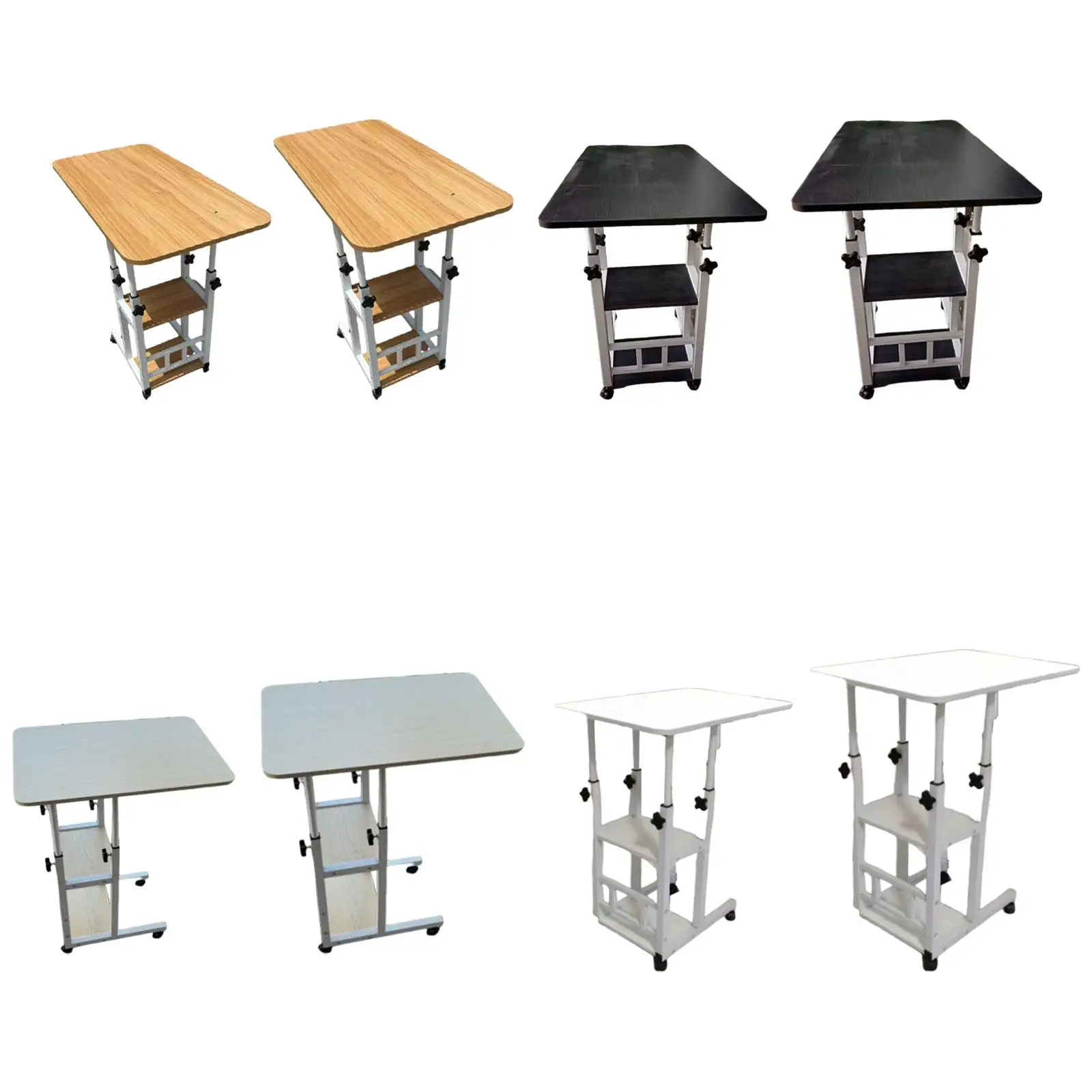 Bedside Table with Wheels Multifunctional Practical for Working Bedroom Bedside Table with Wheels Multifunctional Practical for Working Bedroom