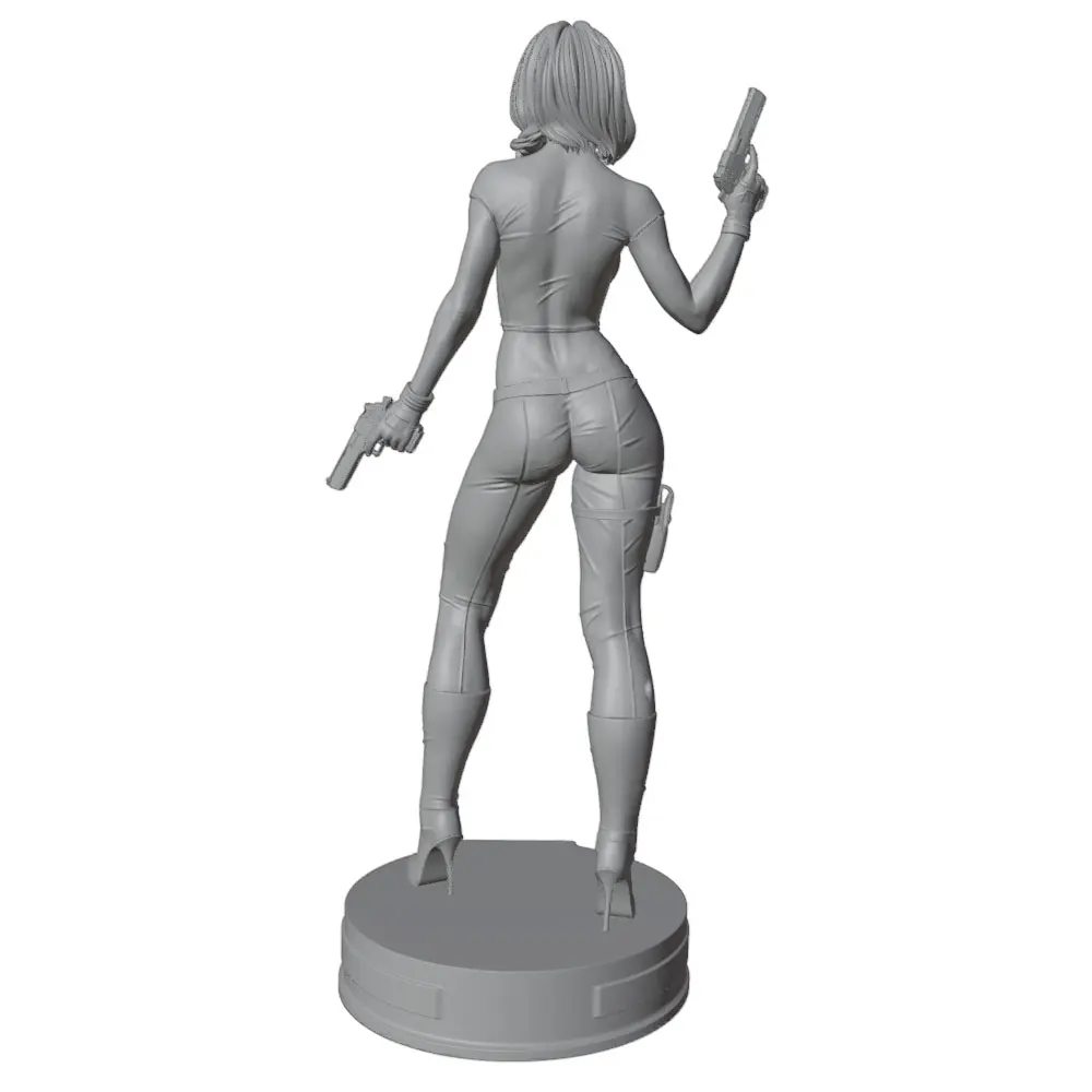 Kit modelo resina hazlo tú mismo sin pintar para figura de colección - imagen 5