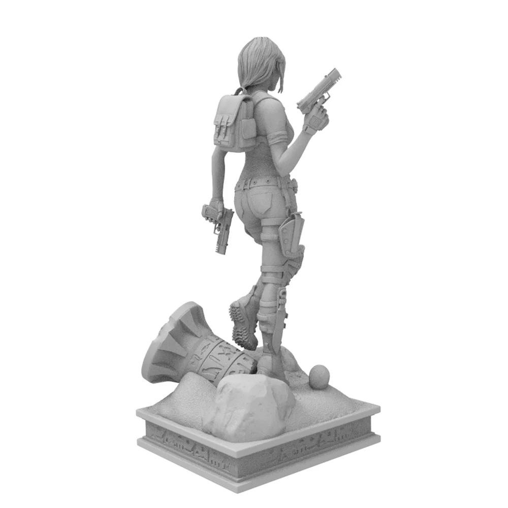 Figura resina detallada sin pintar para juegos rol y coleccionismo - imagen 5