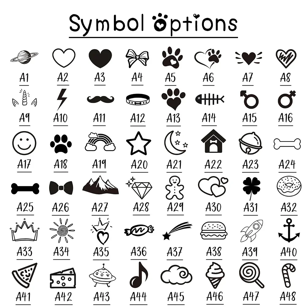 Placa de identificación personalizable silicona para perros y gatos - imagen 2