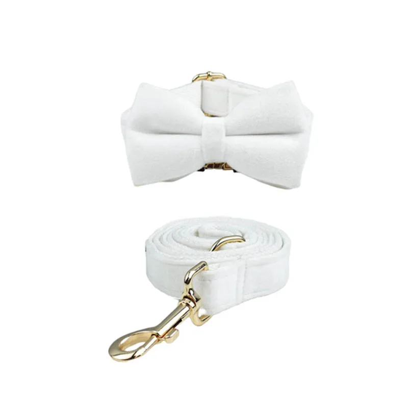 Bow Collar Leash Set
