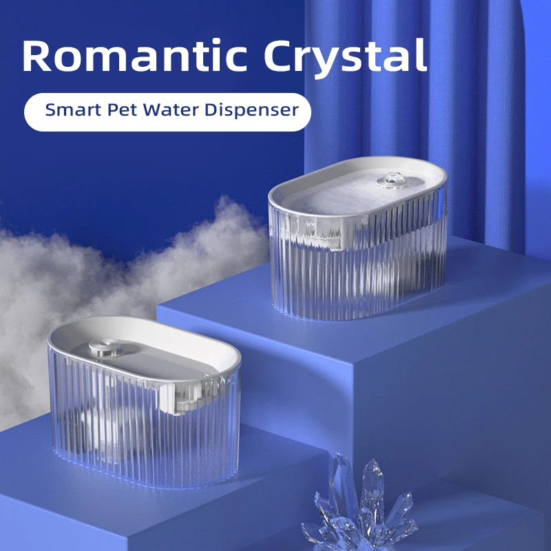 Fuente de agua automática para gatos de 1,35 L, dispensador de agua circulante silencioso para mascotas con filtro para gatos y perros - imagen 2