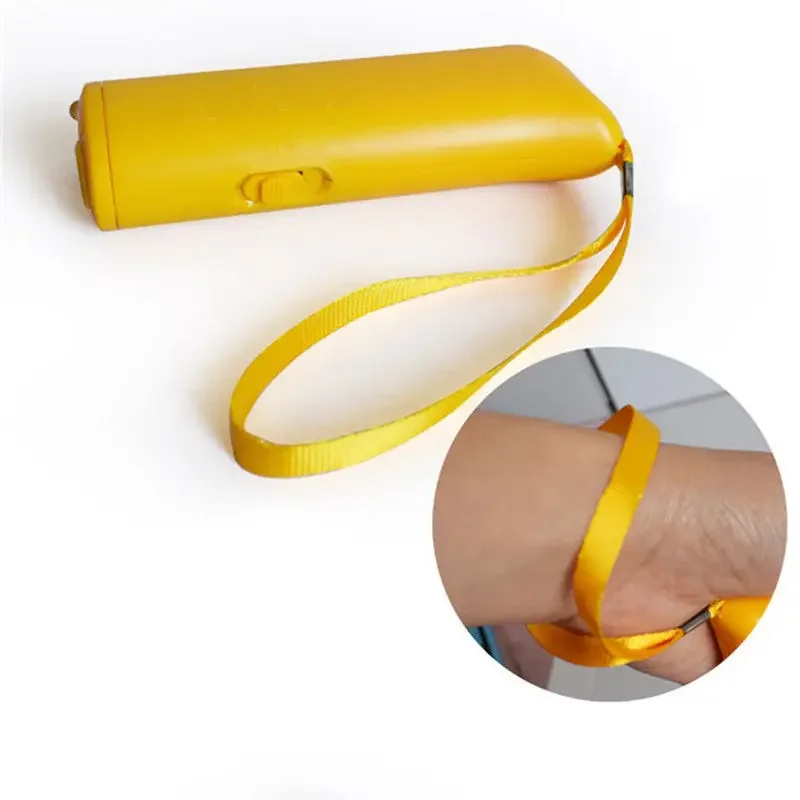 Pararrayos ultrasónico con linterna LED, dispositivo de entrenamiento para perros, dispositivo de entrenamiento para dejar de ladridos, suministros de entrenamiento para mascotas, 1 ud. - imagen 3