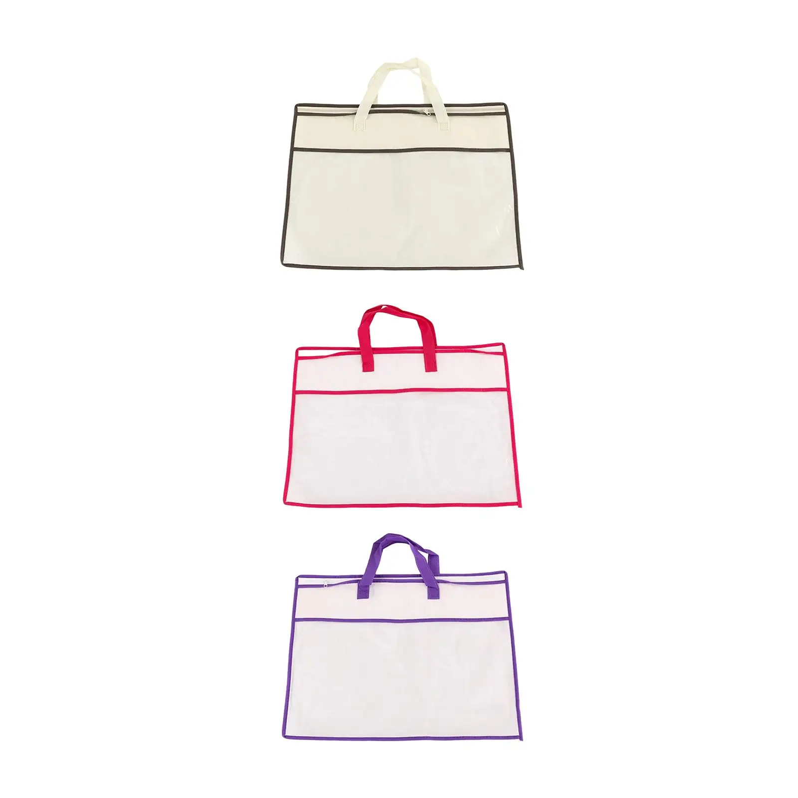 Bolsa de almacenamiento de almohada, bolso portátil con cremallera y asas, bolso de mano para armario