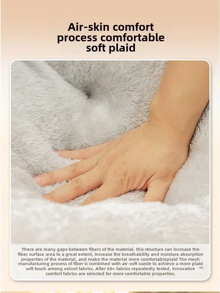 Kennel Keeps Warm Winter Doghouse Disassembled Washed Large Dog House Pet Sleeping Products Accessories Kennel for Indoor Dogs - imagen 5