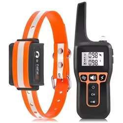 Collar entrenamiento para perro eléctrico control remoto antiladridos