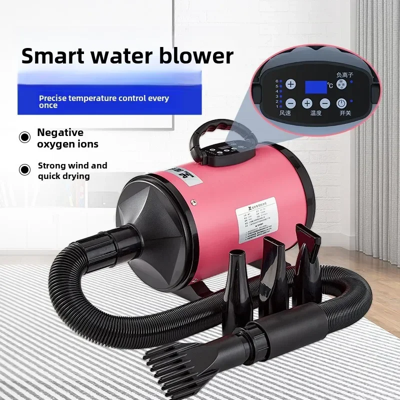 Secador de agua para mascotas, secador de pelo de alta potencia para perros medianos y grandes, secador de pelo para perros Golden Retriever y gatos, suministros para mascotas - imagen 2