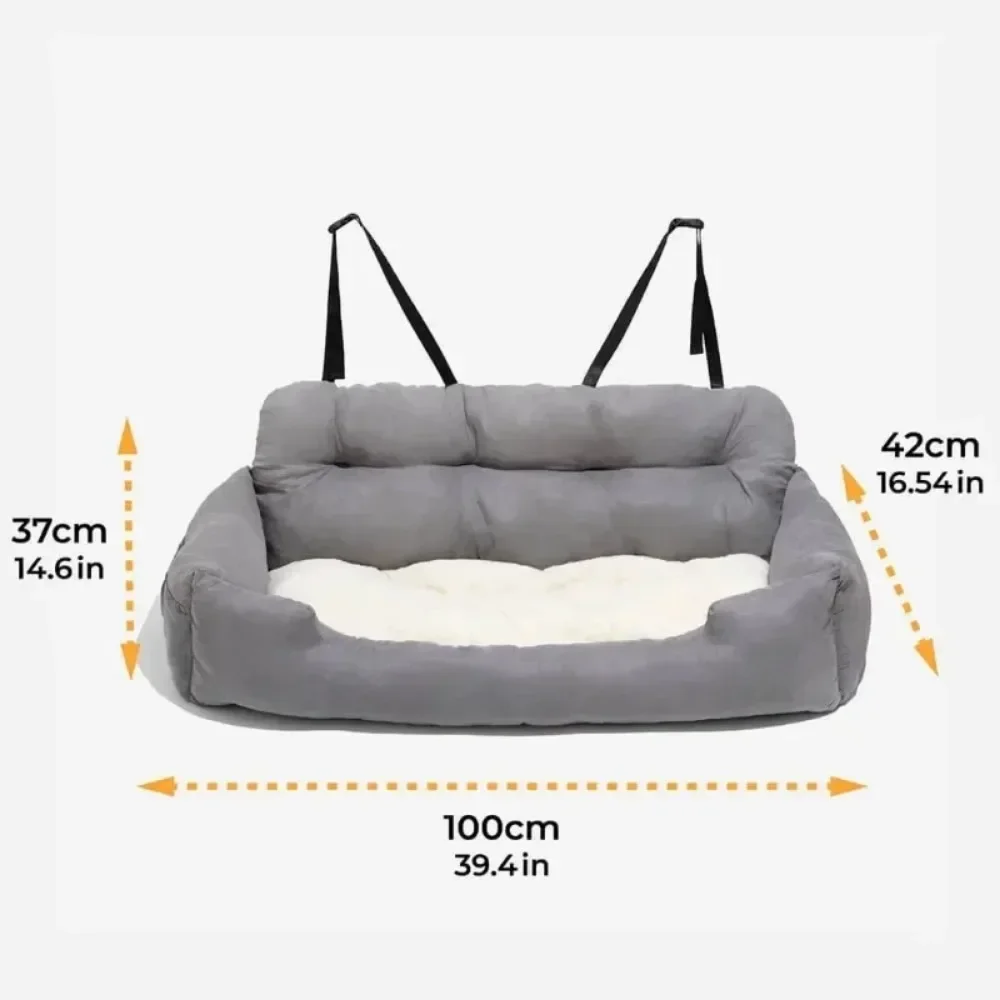 Transportín grande para coche – Funda impermeable para perros y gatos - imagen 4