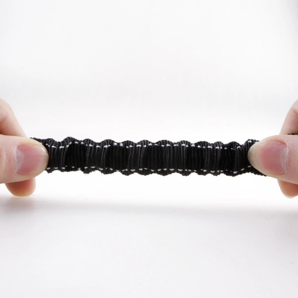 Correa para perro, cuerda para perro de doble cabeza, cuerda para tirar de perro de doble cabeza, cuerda de remolque retráctil, amortiguación de correa para mascotas - imagen 4