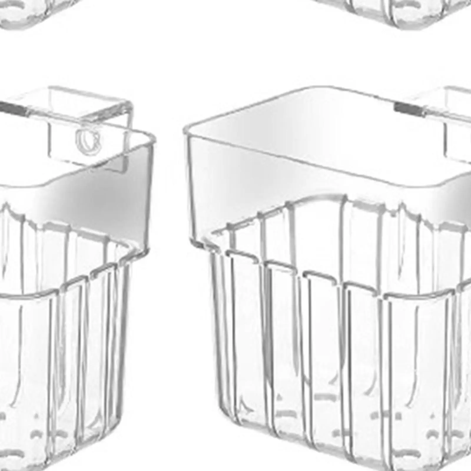 8Pcs Aquarium Plant Holder Decor Easy to Install Background Cultivation Hanging Accessories Glass Tank Planter Aquascaping