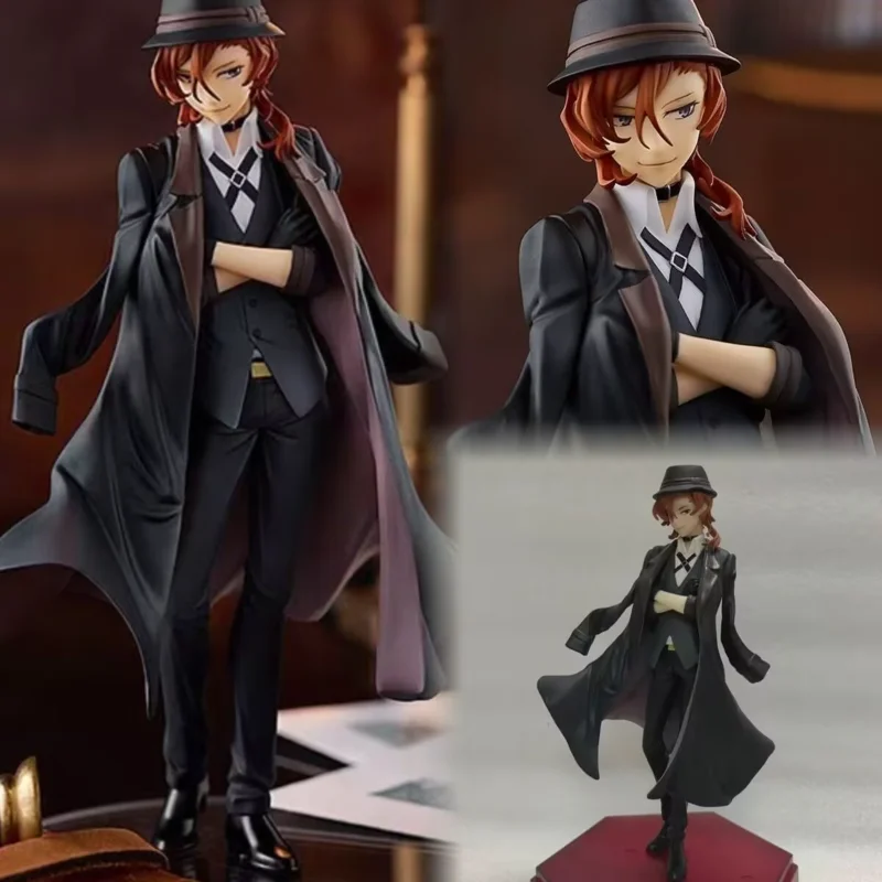 Figura coleccionable de anime PVC 18 cm Nakahara Chuuya y Dazai Osamu - imagen 2