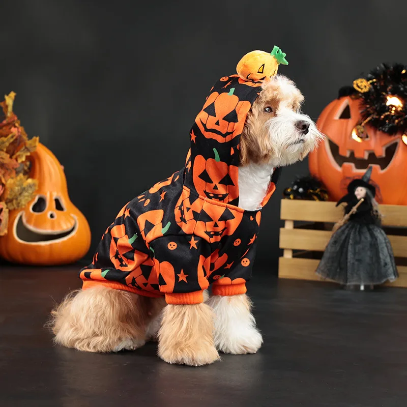 Disfraz de Halloween para perros con alas, traje de fiesta para mascotas, ropa bonita de festival para perros - imagen 3