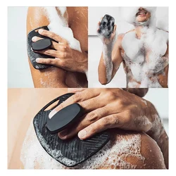 Cepillo de silicona para baño de perros – Masajeador suave