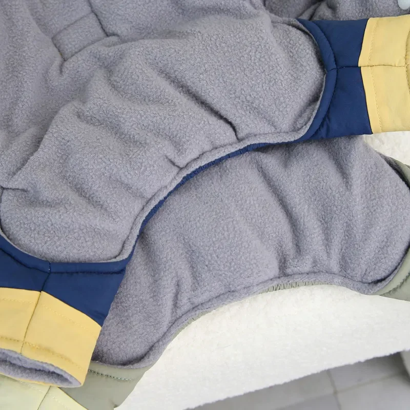 Mono grueso y cálido para perros, ropa de invierno para perros, abrigo para Chihuahua Youkshire, monos a prueba de viento para cachorros, abrigo de algodón para mascotas, grueso para invierno - imagen 5